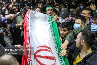 Funeral for Two IRGC Colonels Slain in Syria