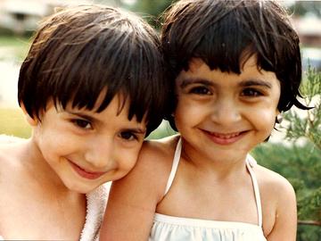 Amir and his twin sister Leila