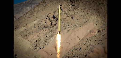 Guards Launch Ballistic Missiles 