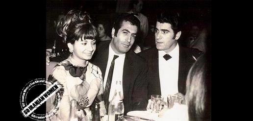 Mehrangiz Kar, Siamak Pourzand, and famous Iranian singer Vigen