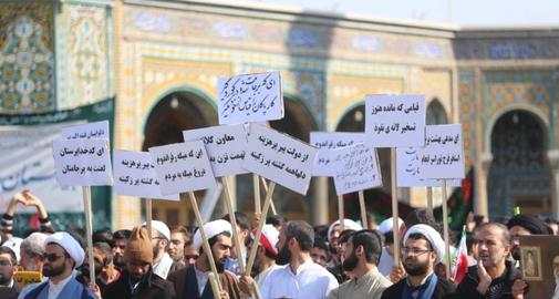 تهدید دوباره حسن روحانی به مرگ در قم