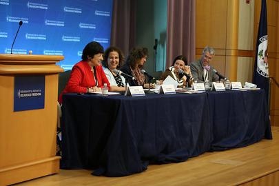 “Women’s Rights and International Religious Freedom” panel at the US Department of State in Washington D.C. on July 17, 2019 [State Department photo/Public Domain]