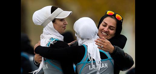 Female Kayak Championship Finishes