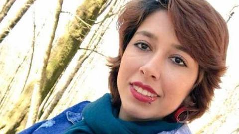 Saba Kordafshari, who was sentenced to 15 years in prison for taking part in the White Wednesdays campaign, suffers from severe stomach pain and bleeding