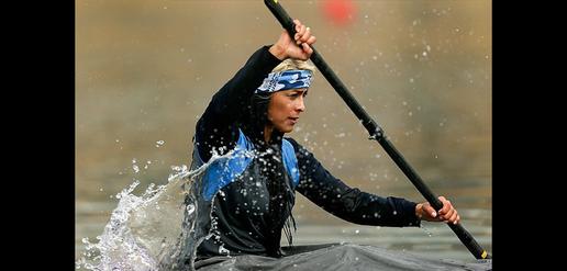 Female Kayak Championship Finishes
