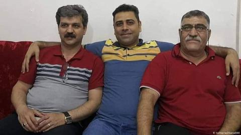 Between May 12 and May 18, labor activists Esmail Bakhshi (left) and Ali Nejati (right) defended themselves in court