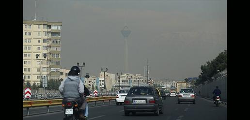 آلودگی شدید هوای تهران