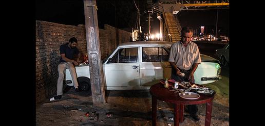 Street Traders in Tehran