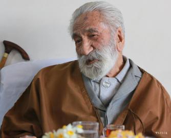 The Gonabadi dervishes charismatic leader, 90 year-old Noor Ali Tabandeh.