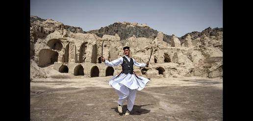 Nowruz traditional sword dance in Sistan & Baluchestan