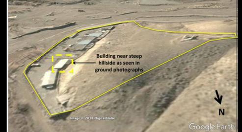 Aerial photo of Sanjarian facility from Iran's nuclear program archives.