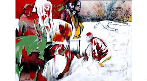 نقاش: آزاده خواجه‌نصیری