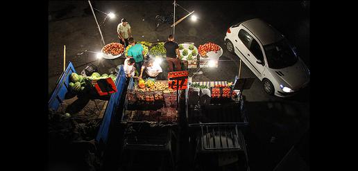 Street Traders in Tehran