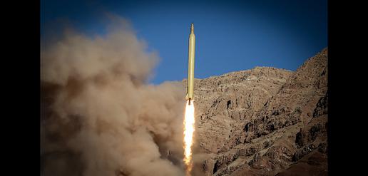 Guards Launch Ballistic Missiles 