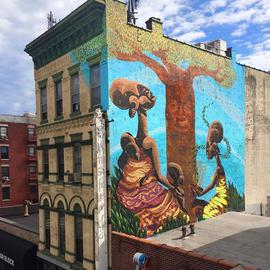 #NotACrime Launches Street Art Campaign in NYC to Expose Human Rights Abuses in Iran