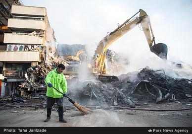 Tehran Building Collapse: Day Five of Search Operations