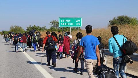 Refugees and asylum seekers continue to travel by road, as traveling by air becomes more and more risky