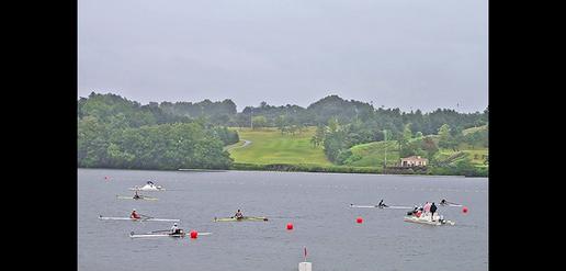 Iran's female rowing team win third place at Asian Games