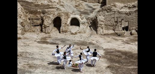 Nowruz traditional sword dance in Sistan & Baluchestan