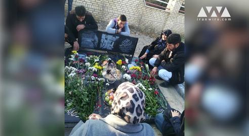 مراسم دومین سال‌روز مرگ «حسین کشاورز افشار»