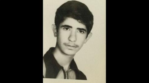 Farhang Shah Bahrami when he was 17