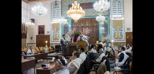 Iranian Jews praying for Khamenei's health