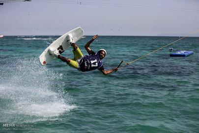 Cable Skiing Championships on Kish