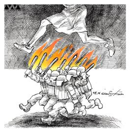 Chaharshanbe Suri, the fire-jumping festival