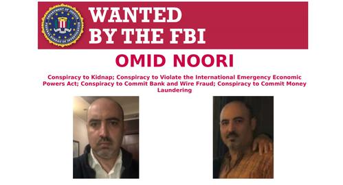 Omid Noori, 45, was also accused of paying US-based investigators and separately communicated with someone tailing a separate would-be victim in the UK