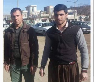 Houshmand Alipour (left) and Mohammad Ostad Ghader, the two Kurdish political prisoners who were sentenced based on forced confessions