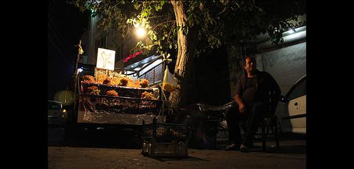 Street Traders in Tehran