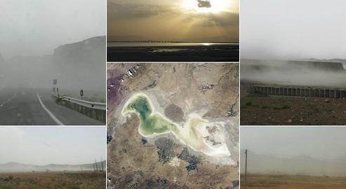 Statistics published by the Lake Urmia Rehabilitation Headquarters in October reveal the lake's level, its area, and the volume of its water are rapidly decreasing