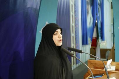سخنرانی دومین زن در نماز جمعه