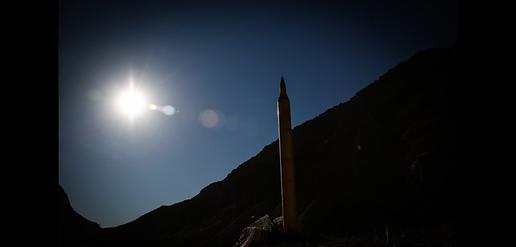 Guards Launch Ballistic Missiles 