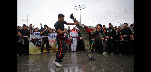 Celebrating the Revolution: Selfies, "Death to America" and a Festival Spirit