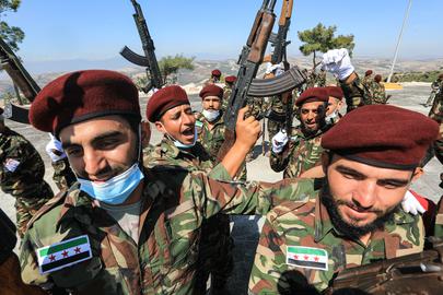 Iran is worried that Turkey has helped bring Syrian mercenaries, often radicals, to fight against Armenia