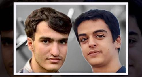 Amir Hossein Moradi and Ali Younesi, two star students, were arrested in April 2020 by the Intelligence Ministry