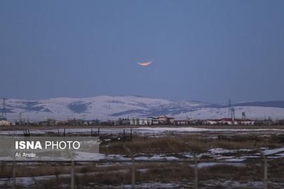 Lunar Eclipse Over the Skies of Iran
