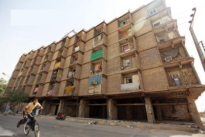 هشدار در مورد ریزش یک ساختمان در خرمشهر