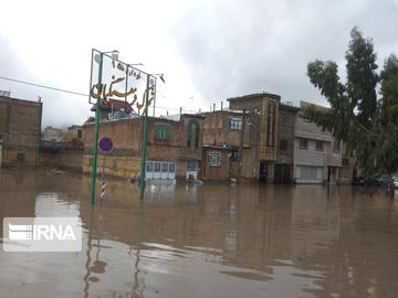 Large parts of southern Iran are once again deep in mud