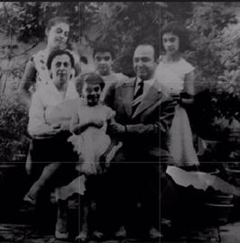 Janet’s family in 1957