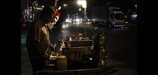 Street Traders in Tehran