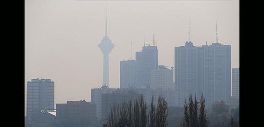 آلودگی شدید هوای تهران