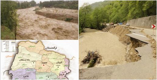 سه جوان اهوازی قربانی سیل خراسان شمالی