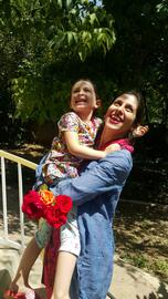 The Iranian-British citizen is currently with her family in Damavand