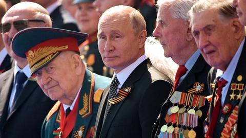 Putin Tries to Rewrite War History to Assert Russia's Position on the World Stage
