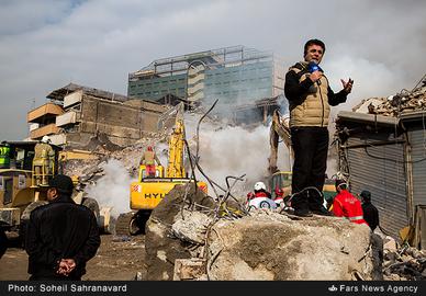 Tehran Building Collapse: Day Five of Search Operations