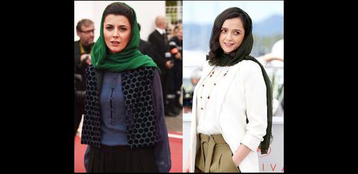 Leyla Hatami was attacked by hardliners because she shook the hand of the president of Cannes Film Festival