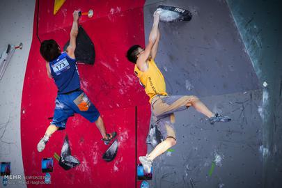 Tehran Hosts Asian Rock Climbing Competition