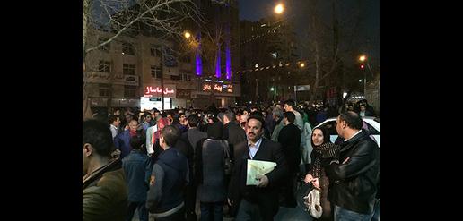 در حوزه‌های رای گیری در سطح شهر تهران 
